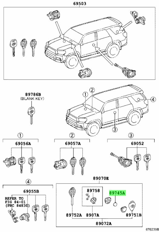 Buy Genuine Toyota 8974548030 (89745-48030) Battery, Transmitter